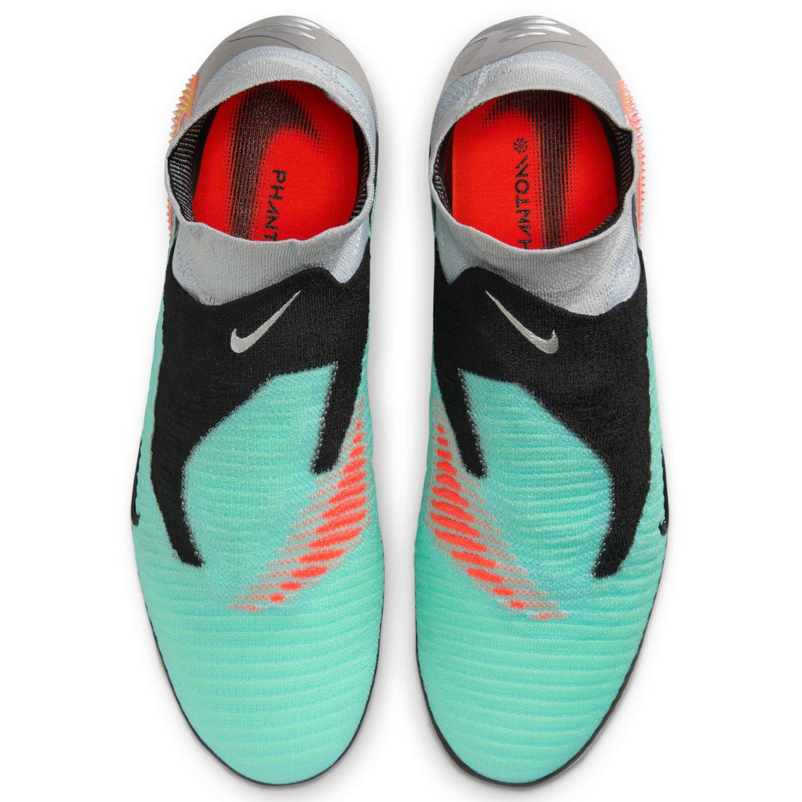 Nike Phantom 6 High Elite LE AG-Pro Chrome/Black IH3985-001 Men's Soccer Cleats