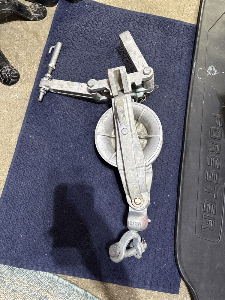 Crossarm Cable Stringing Sheave MDT24  CB-1  DDIN SWL 2500LBS