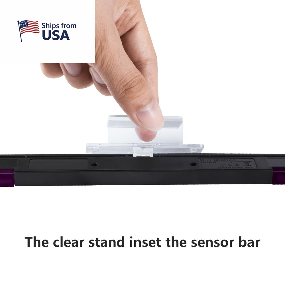 Aokin Sensor Bar for Wii, Replacement Wired Infrared Ray Silver/Black