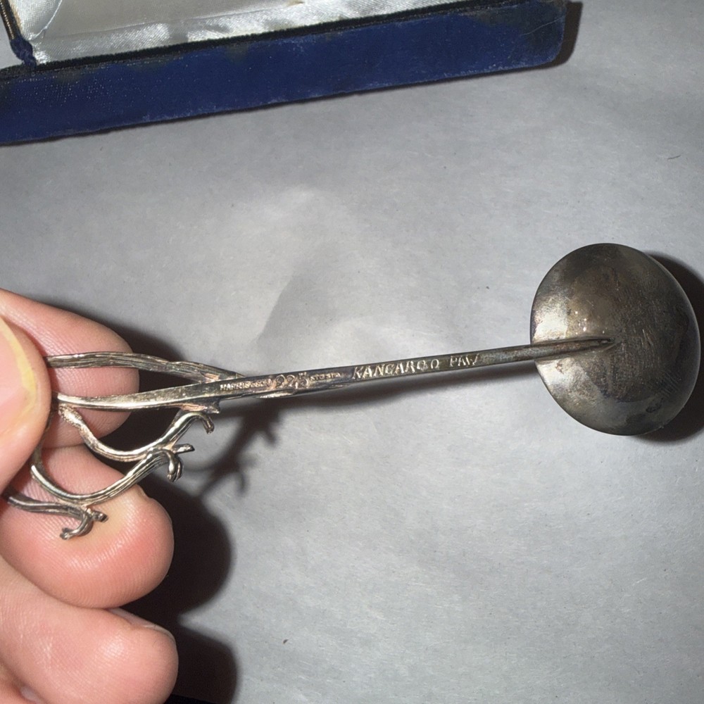 2 sterling spoons made by John Harris “HARRIS & SONS