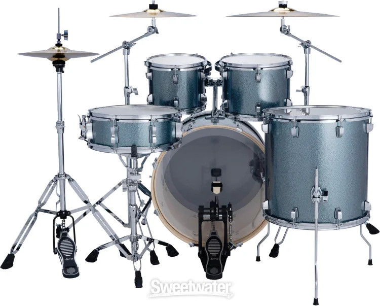 Ludwig Evolution 5-piece Complete Drum Set - Atlantic Sparkle