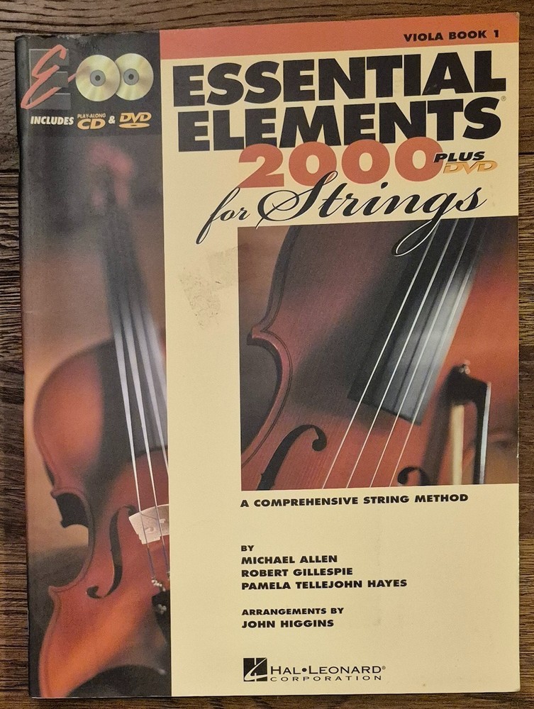 Essential Elements 2000 for Strings - viola book 1