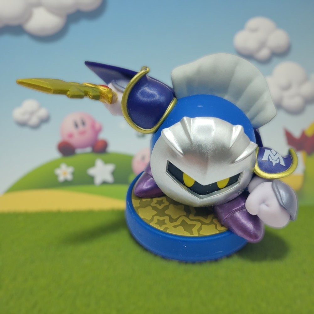Meta Knight Amiibo (Nintendo Switch, 2016) Interactive Toy Figure Pre-owned