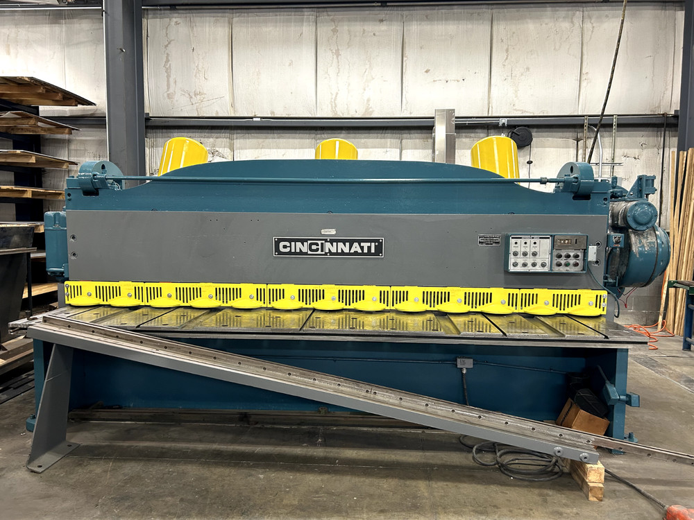 Cincinnati shear Model #2512 3/8" x 12' - 1967 - Works