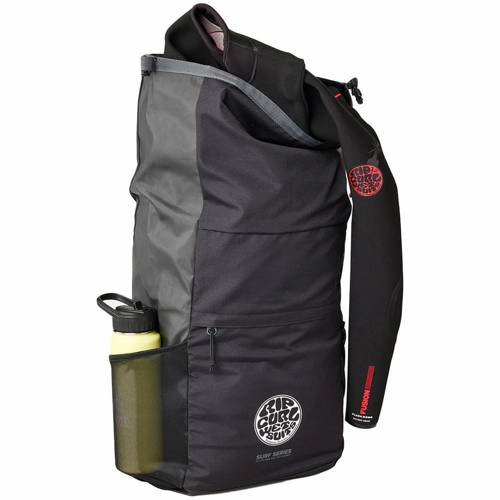 Brand New Ripcurl Wet Dry Surfer’s Black Backpack