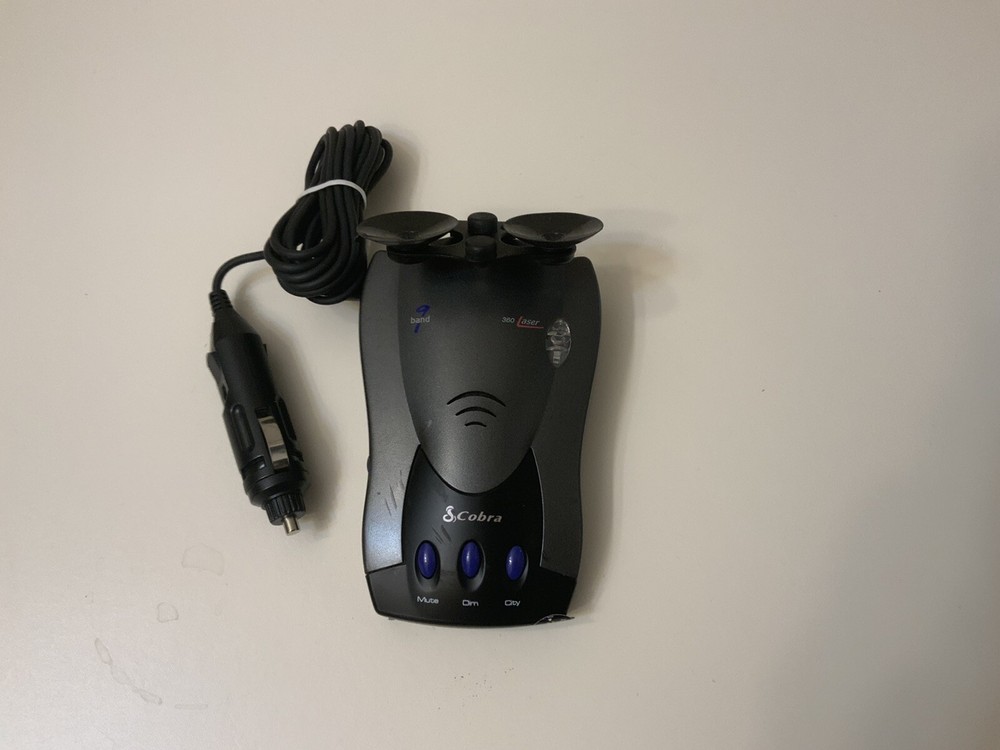 cobra laser radar detector model ESD 9100