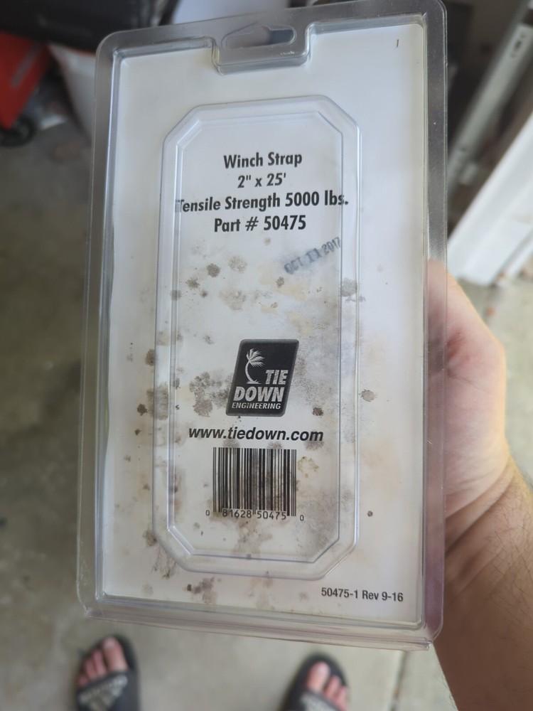 Long Run Winch Strap 2” x 25’