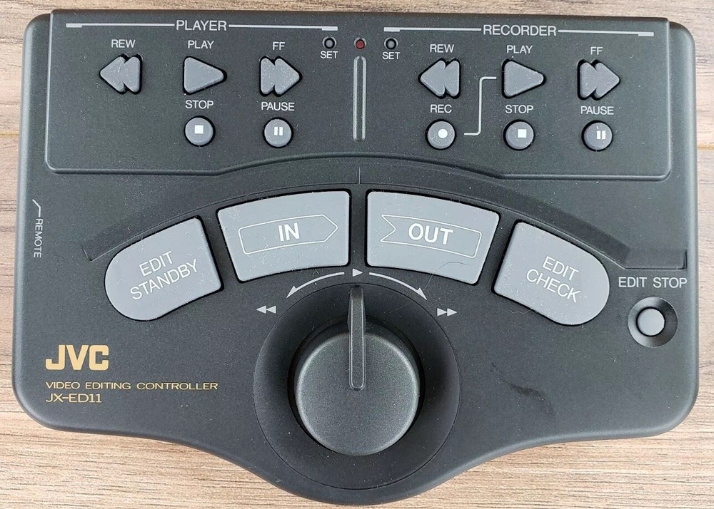 JVC Video Editing Controller JX-ED11 (J) Simple & Easy Video Editing Tool