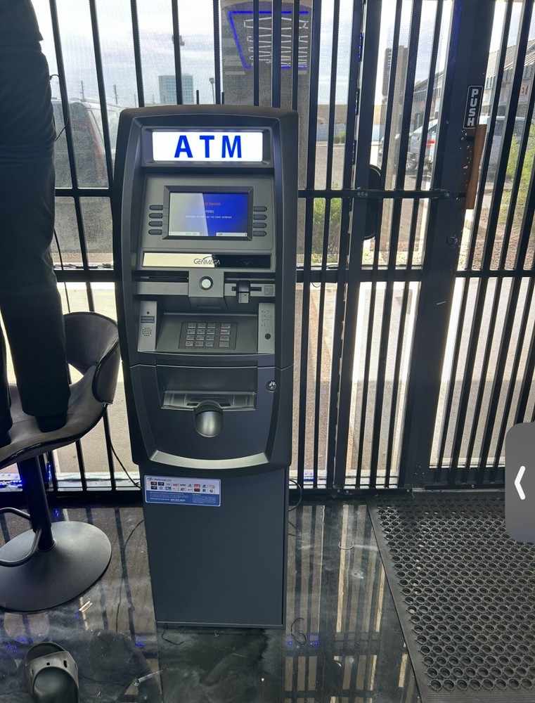 Brand new atm machine  genmega 2500 perfect condition