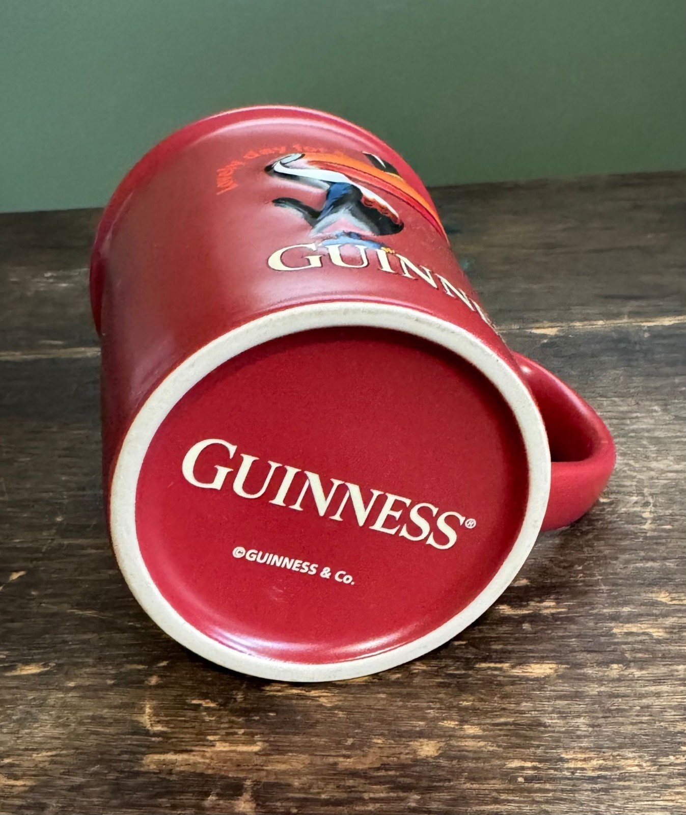 Guinness Beer Ceramic Mug Cup 3D Toucan Lovely Day for a Guinness