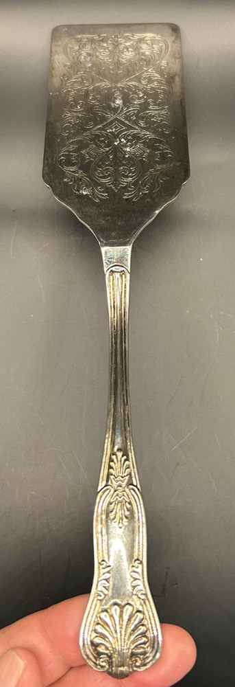 Vintage Sheffield Silver Co. King's Pattern Silverplate Lasagna Cake Server