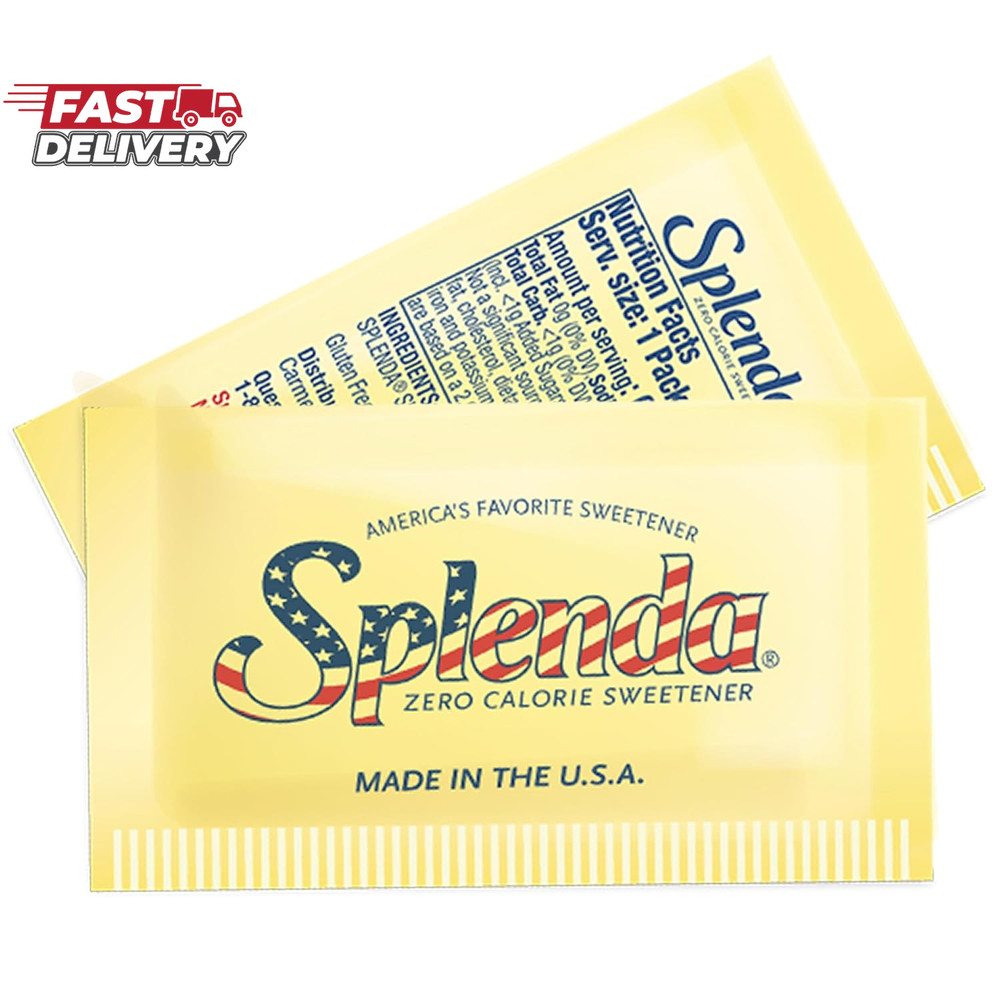 SPLENDA Zero Calorie Sweetener, 2000 Count Packets