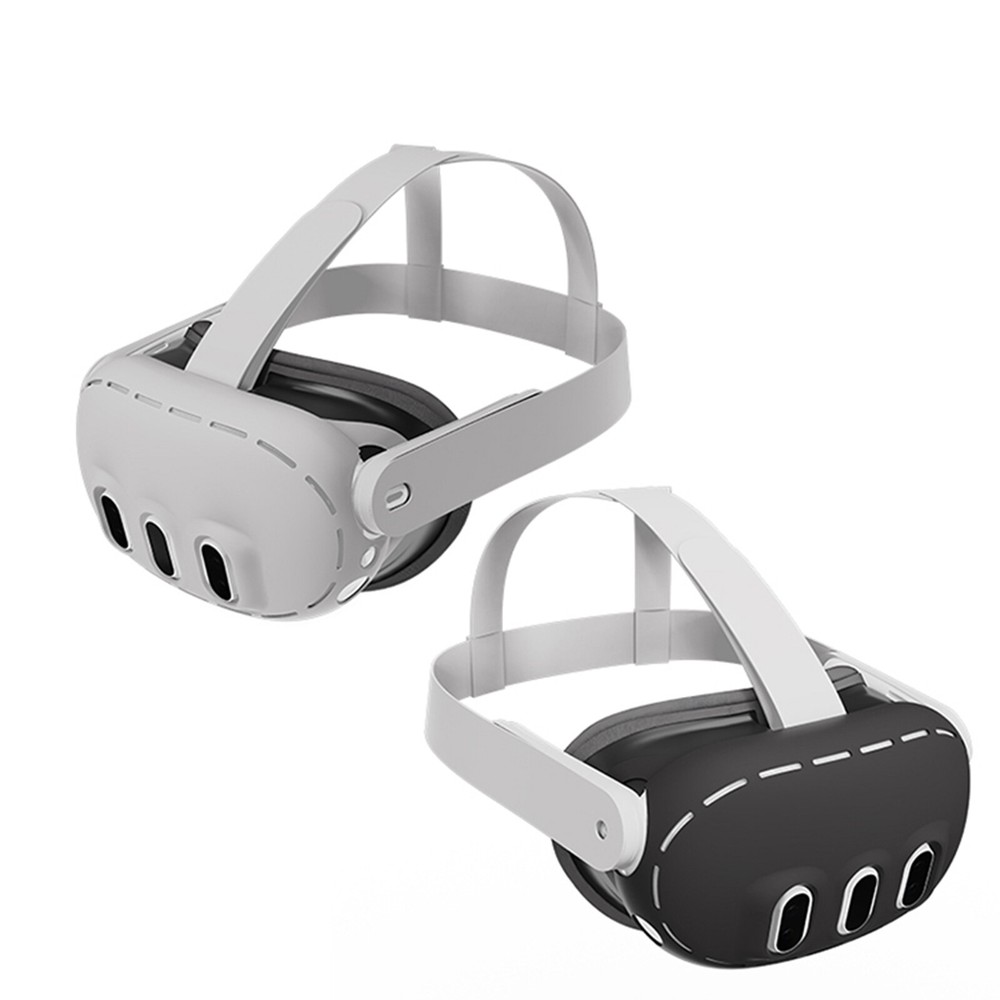 Silicone Protective Case Cover Dust-proof Shell For Quest 3 VR Accessories