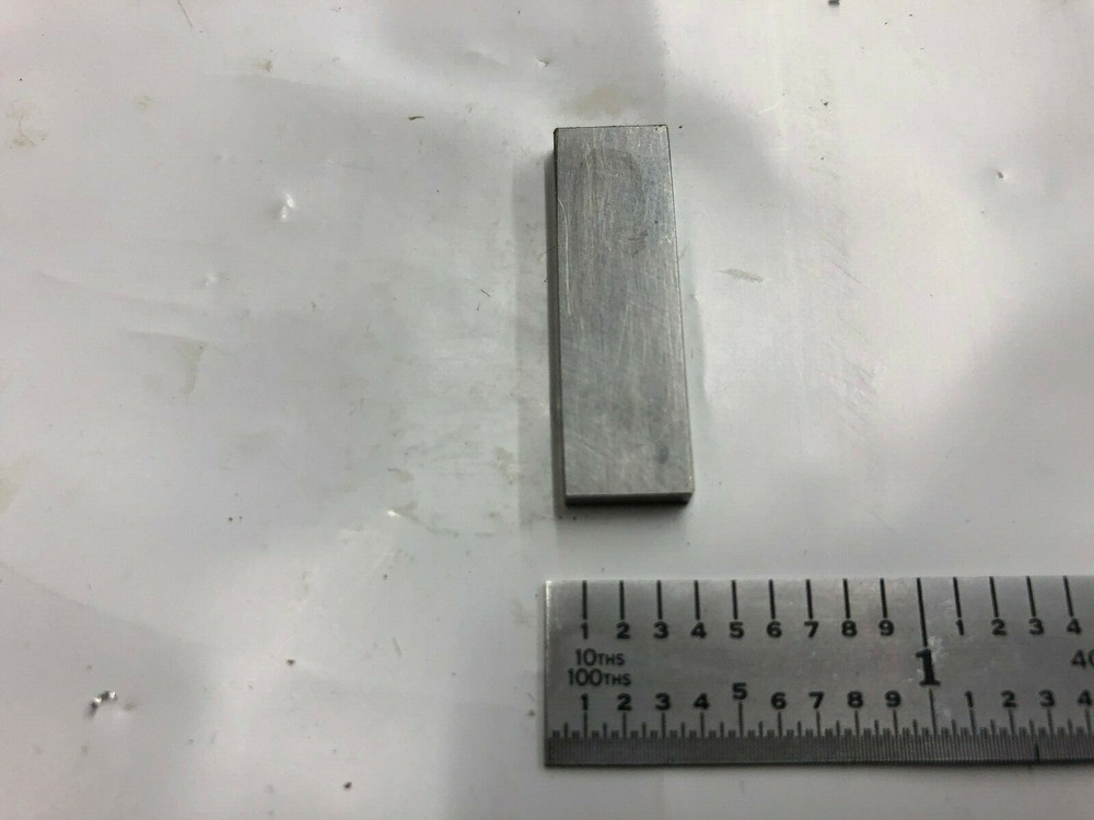 .107 Starrett Rectangular Steel Gage Gauge Block.