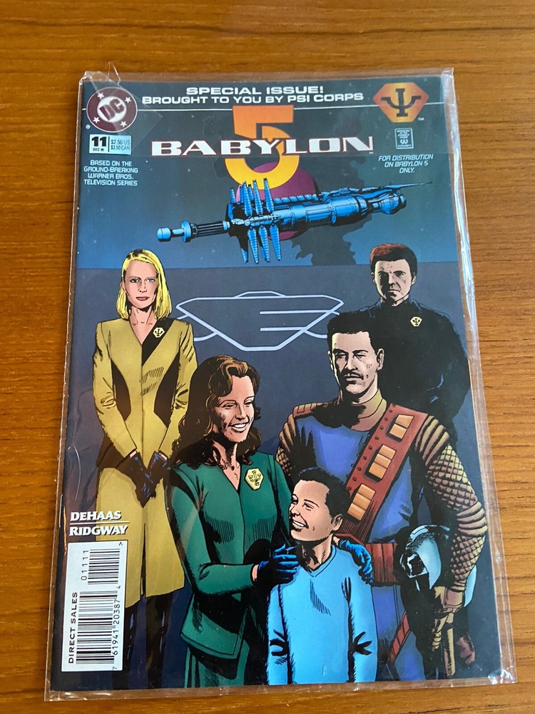 Babylon 5 DC comics issues 1 to 6, plus issues 10 and 11, Extra 1 And 2