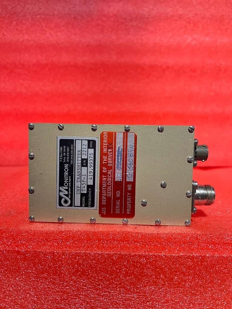 MONITRON UHF TRANSMITTER 419.99375 T45F-1