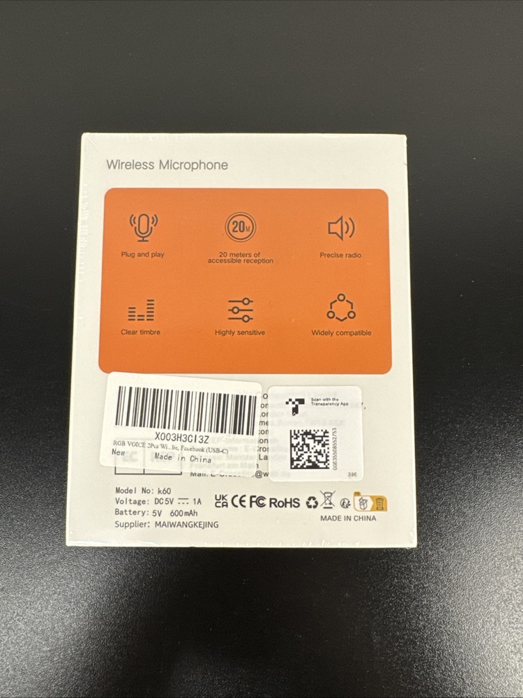 Caiord Wireless Microphone Type C One To Two