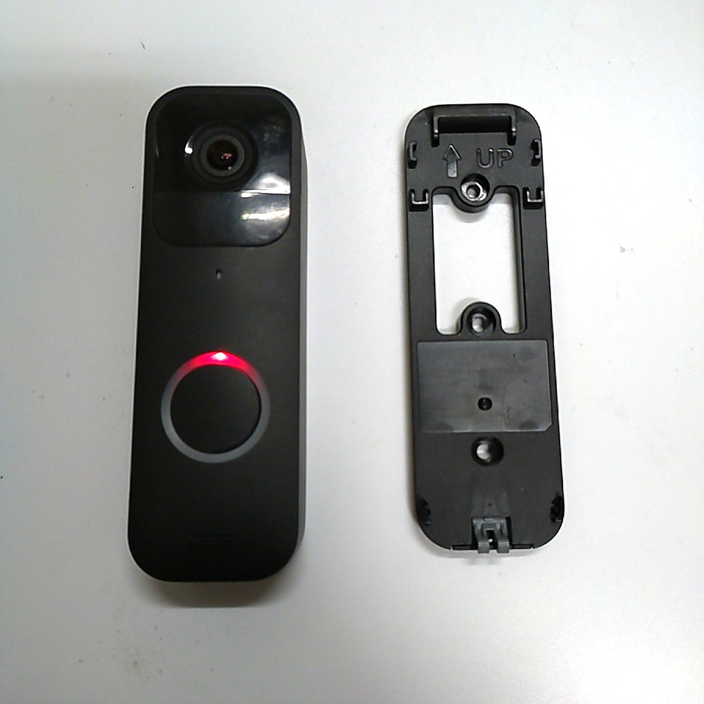 Blink Video Doorbell - Black (Standalone) - Untested - AS-IS - Powers On