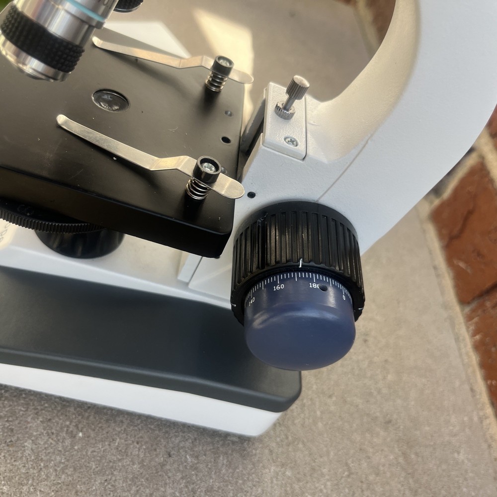 Am Scope Microscope With Case Of Starter Slides