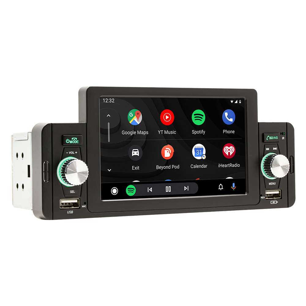 Single Din Car Stereo Radio Bluetooth MP5 Player For Apple Carplay Android Auto