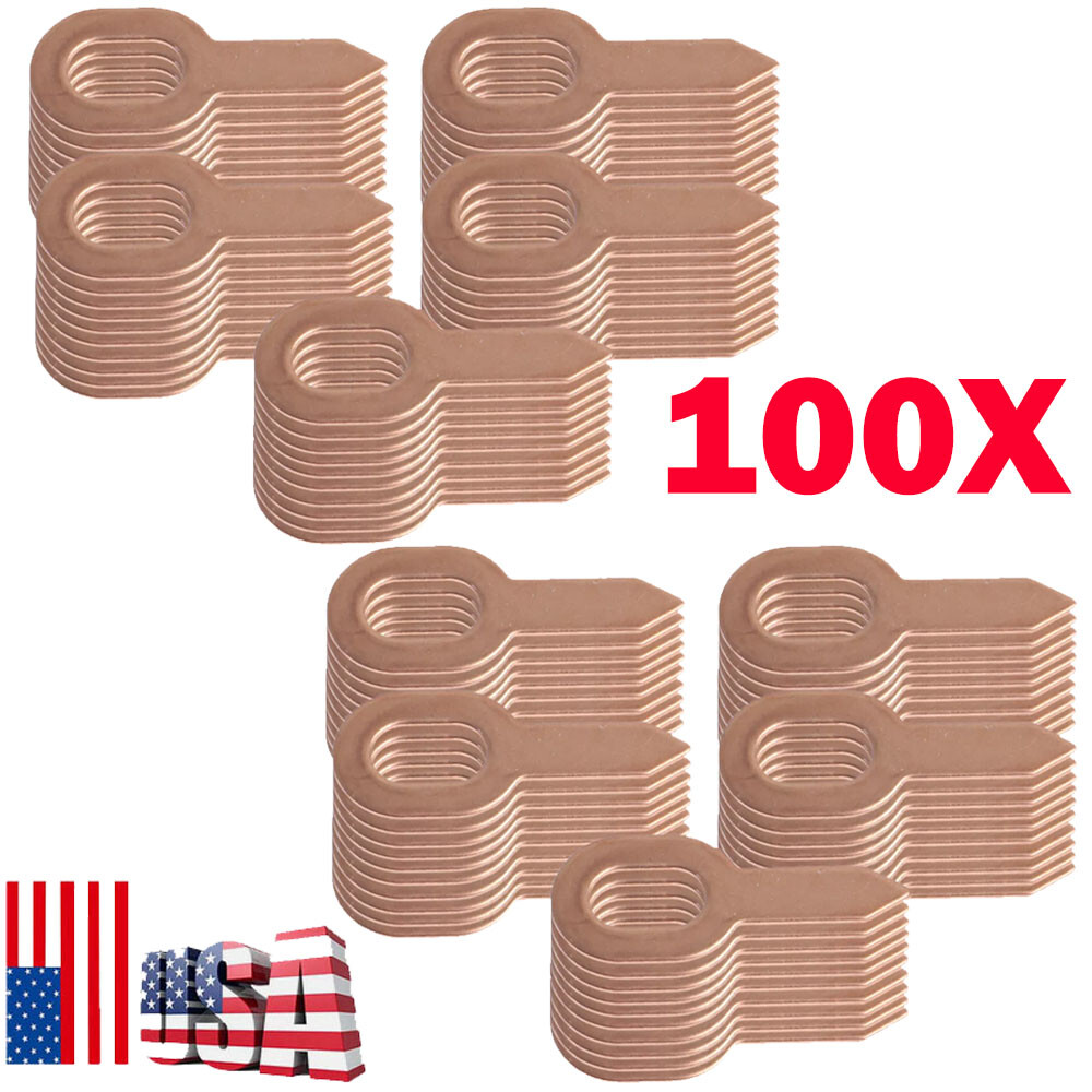 100x Dent Puller Ring For Spot Welding Welder Car Body Panel Pulling Washer Tool