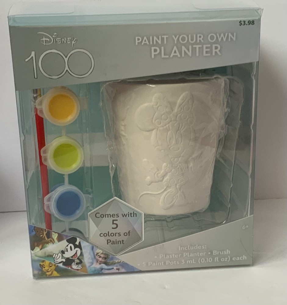 Paint Your Own Planter Disney 100 (A)