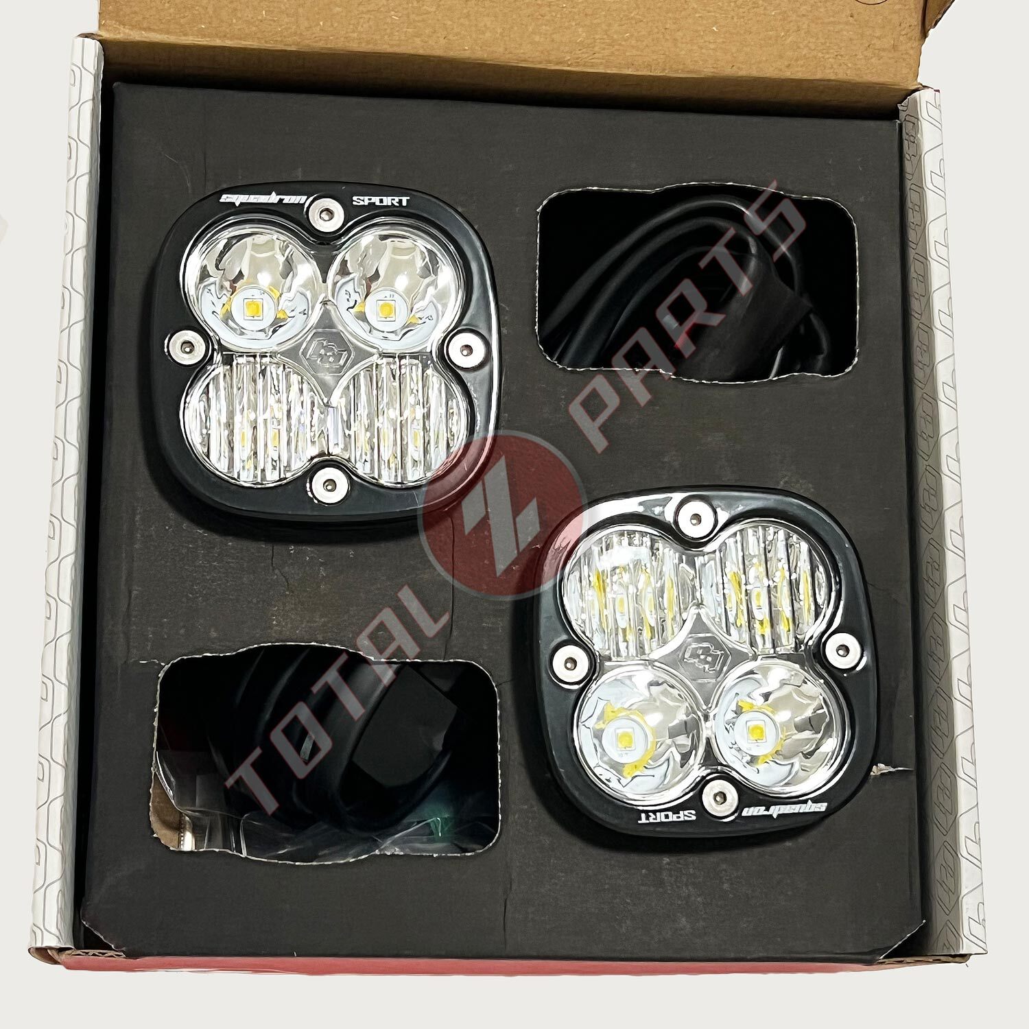 Baja Designs® Squadron Sport™ LED Pair Driving/Combo Lights Kit w/ Wire Harness