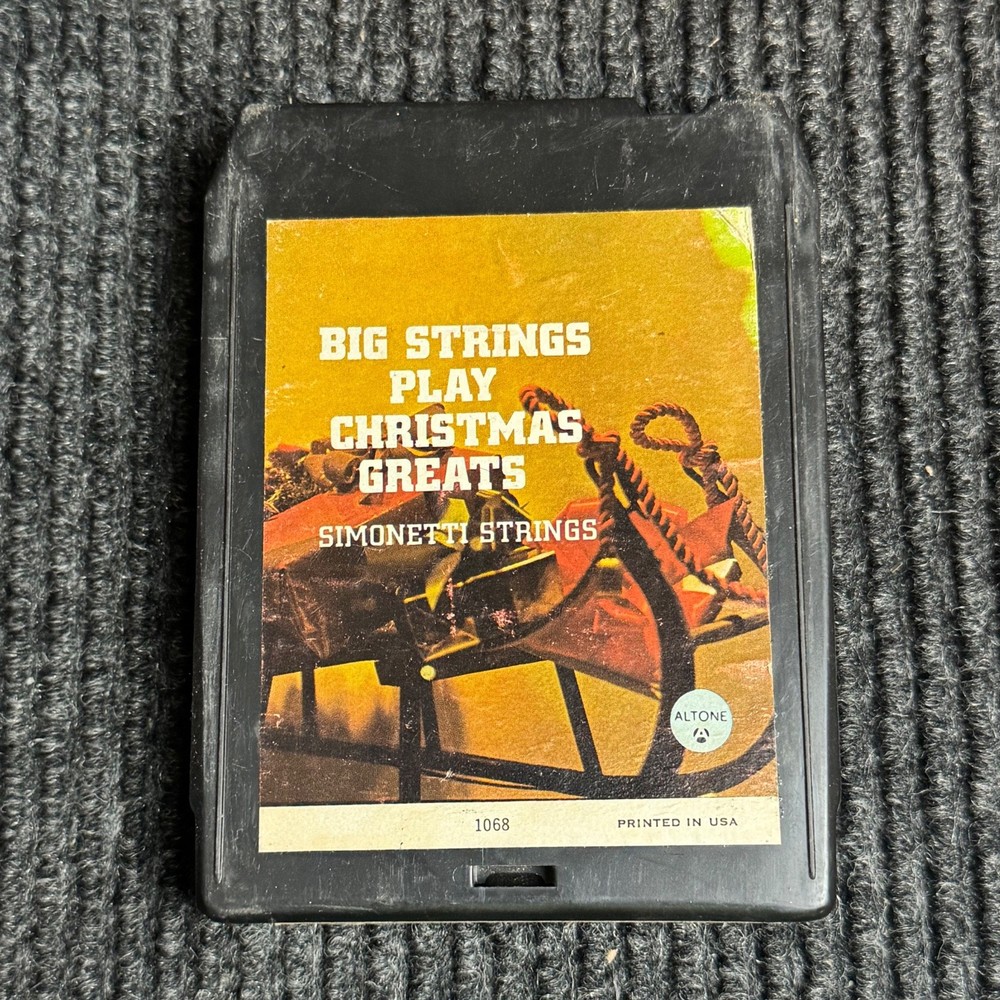 Simonetti Strings – Big Strings Play Christmas Greats 8-Track Altone