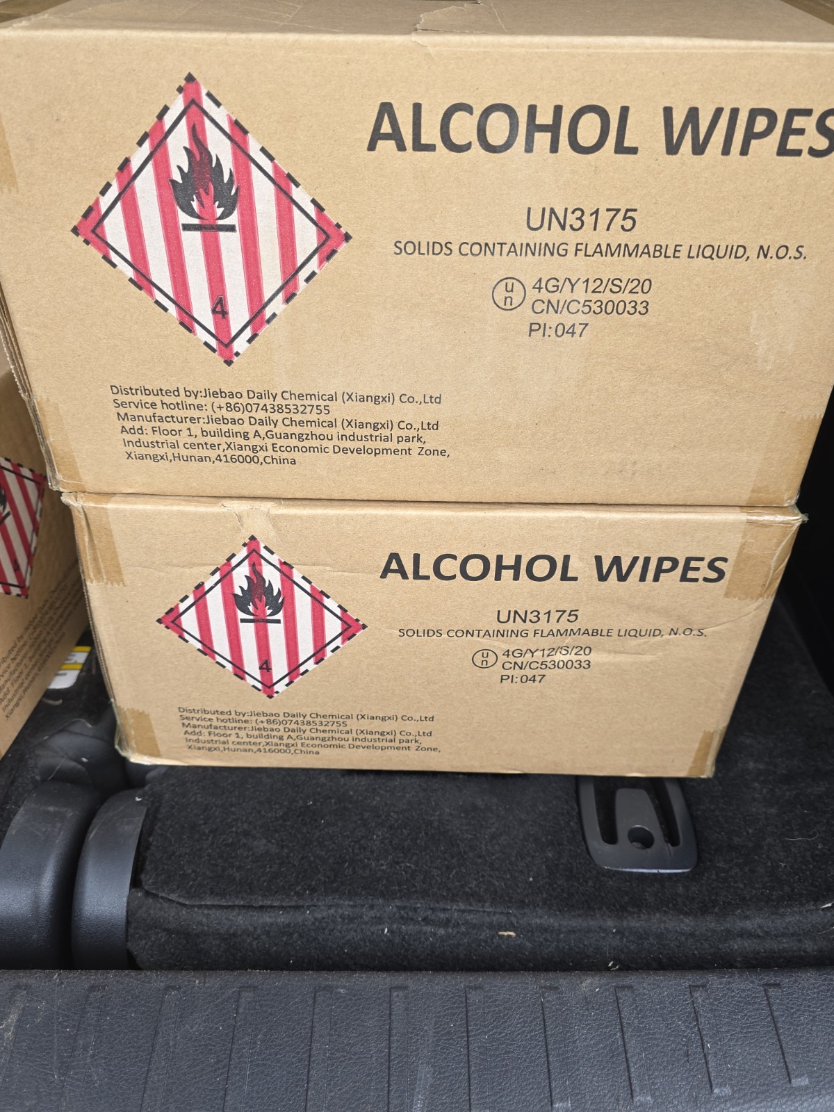 1440 75% Alcohol Wipes 24 Pouch Case