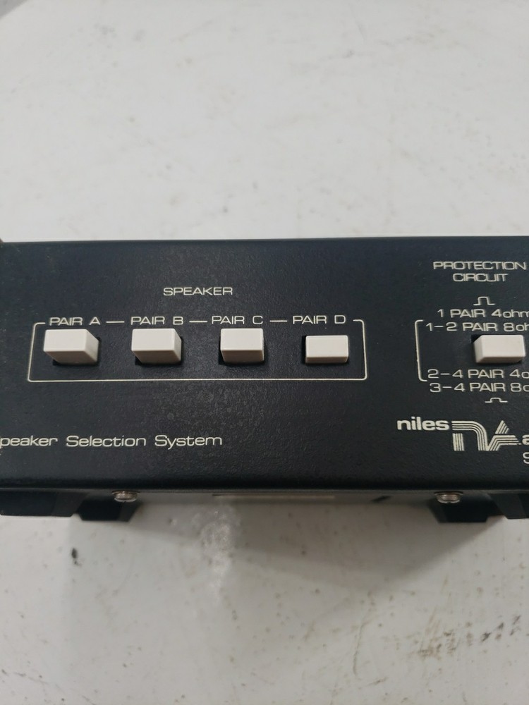 Niles Sps 1 Speaker Selector Box Switch Audio