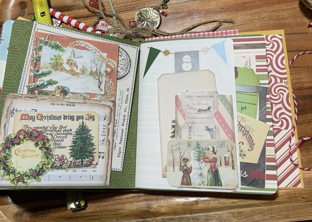 Christmas Handmade Junk Journal