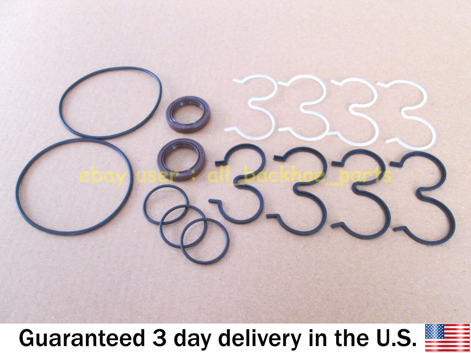 JCB PARTS - HYDRAULIC PUMP REPAIR SEAL KIT - PARKER (PART NO. 20/902901)