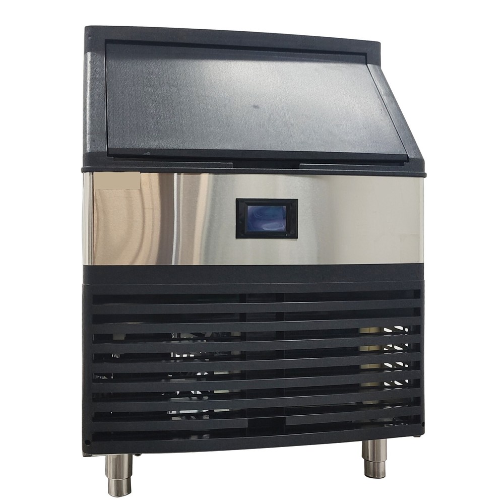 Automatic Commercial Ice Machine160KG Ice Making Capacity Ice Cube Maker Stainle