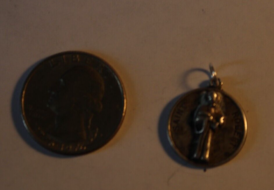 Sterling Silver Saint Robert Charm