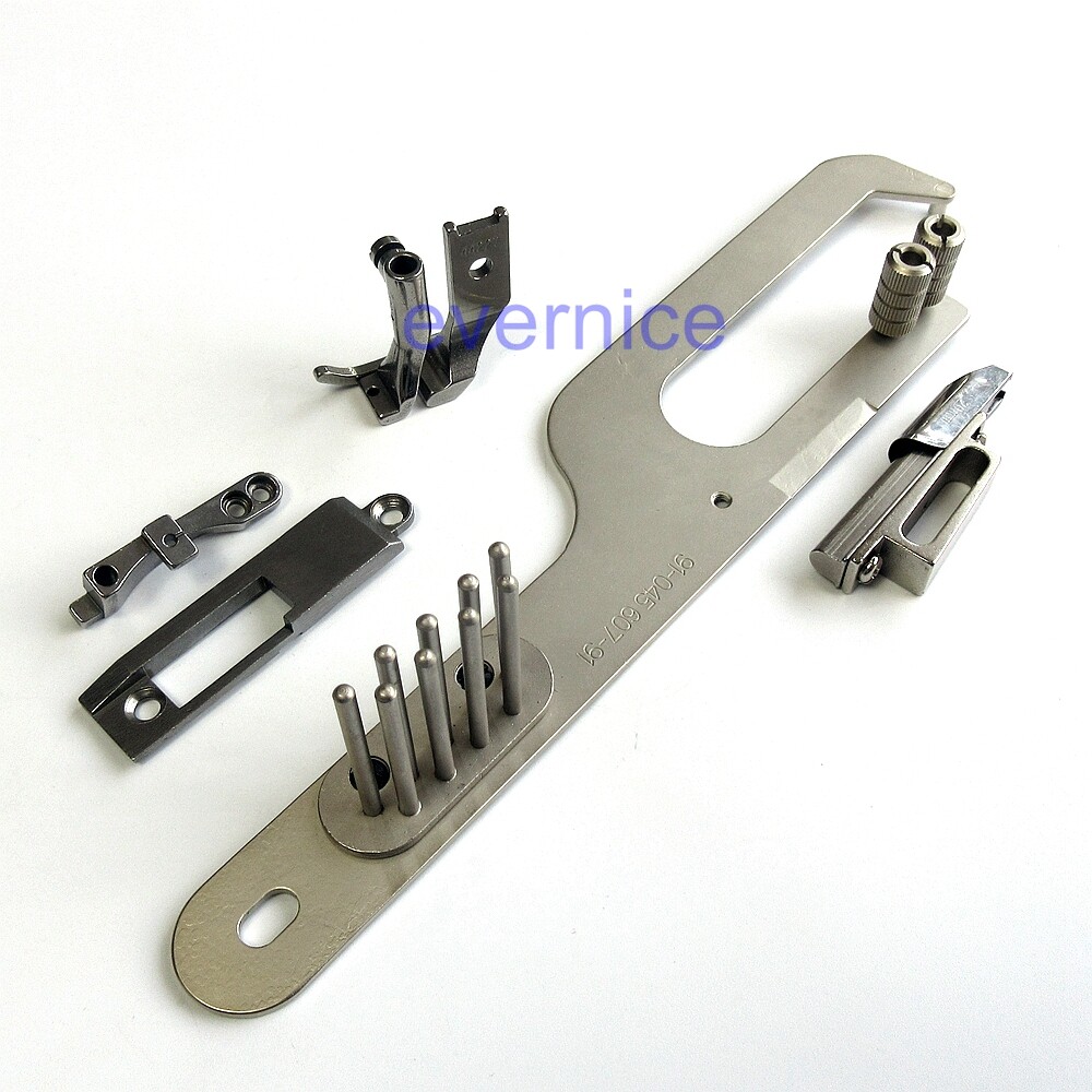Binder+Bracket+Walking Foot & Needle Plate &Feeder For Pfaff 1245 Binding Sewing