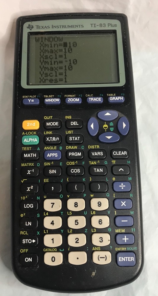 Texas Instruments TI-83 Plus Graphing Calculator with Case - Used