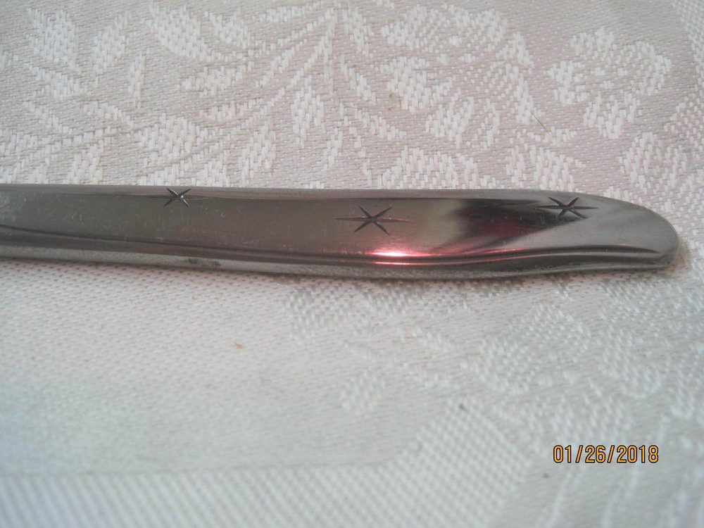 Vintage Mar-Crest stainless solid Dinner Knife Citation