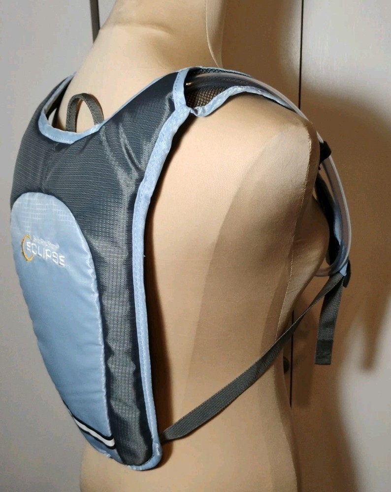 Eclipse Light Blue Water Pouch Backpack NWOT