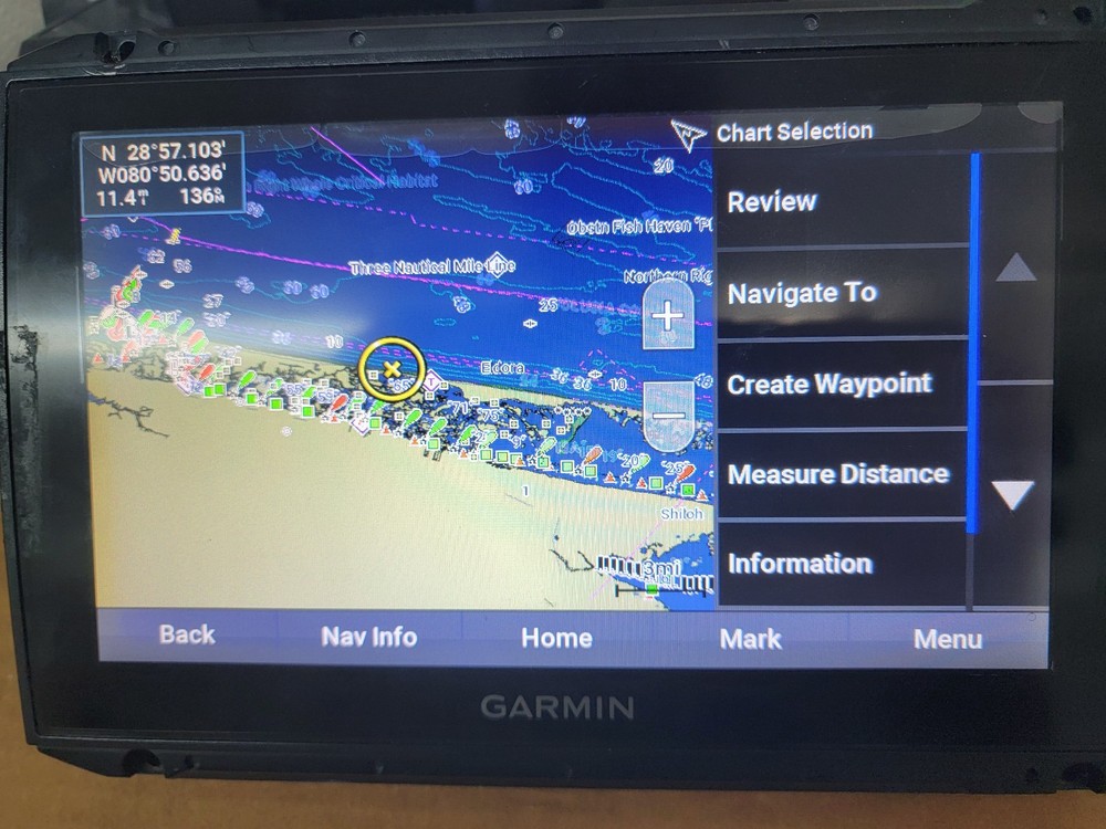 Garmin Echomap 94SV Display CHARTPLOTTER Gps Pwr Cable, No Transducer