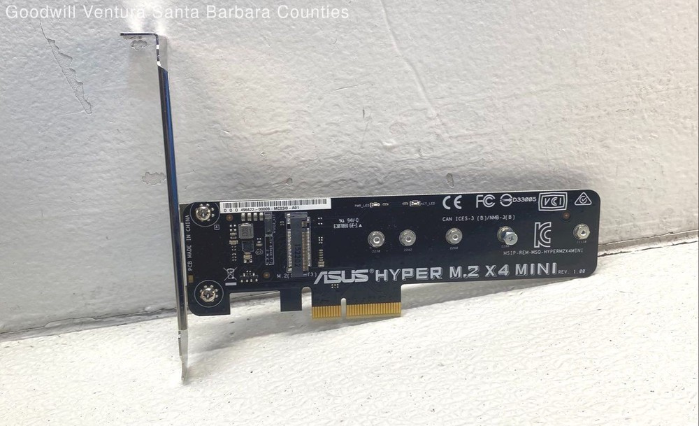 Asus Accessory Hyper M.2 X4 Mini Card (Untested)