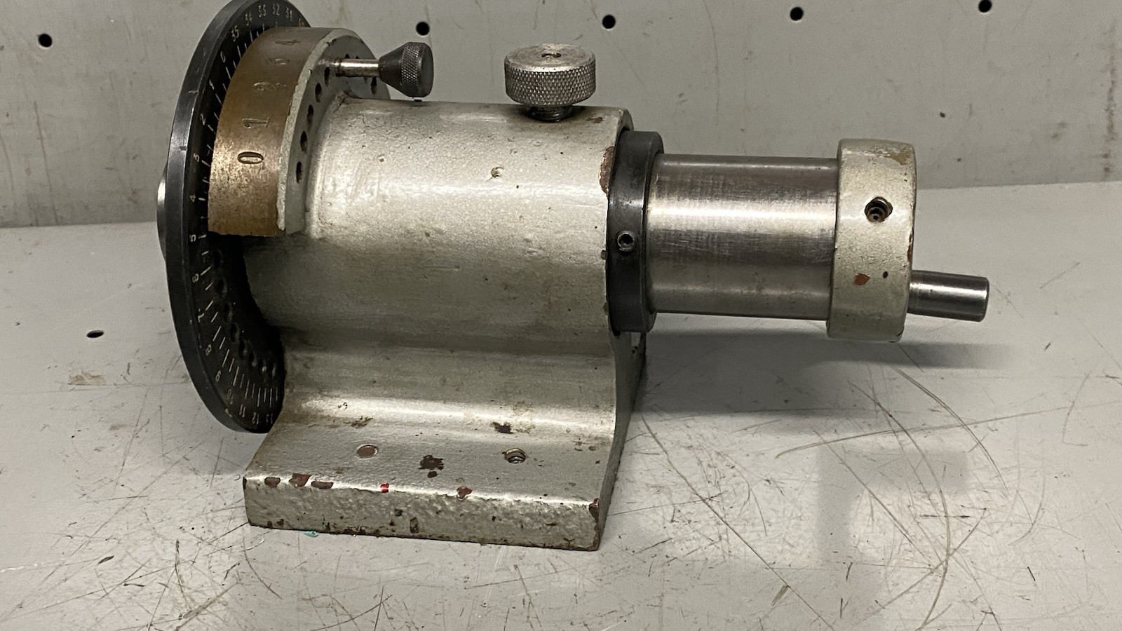 5C Collet Spin Indexer Jig Indexing Fixture With 1” Hardinge Collet