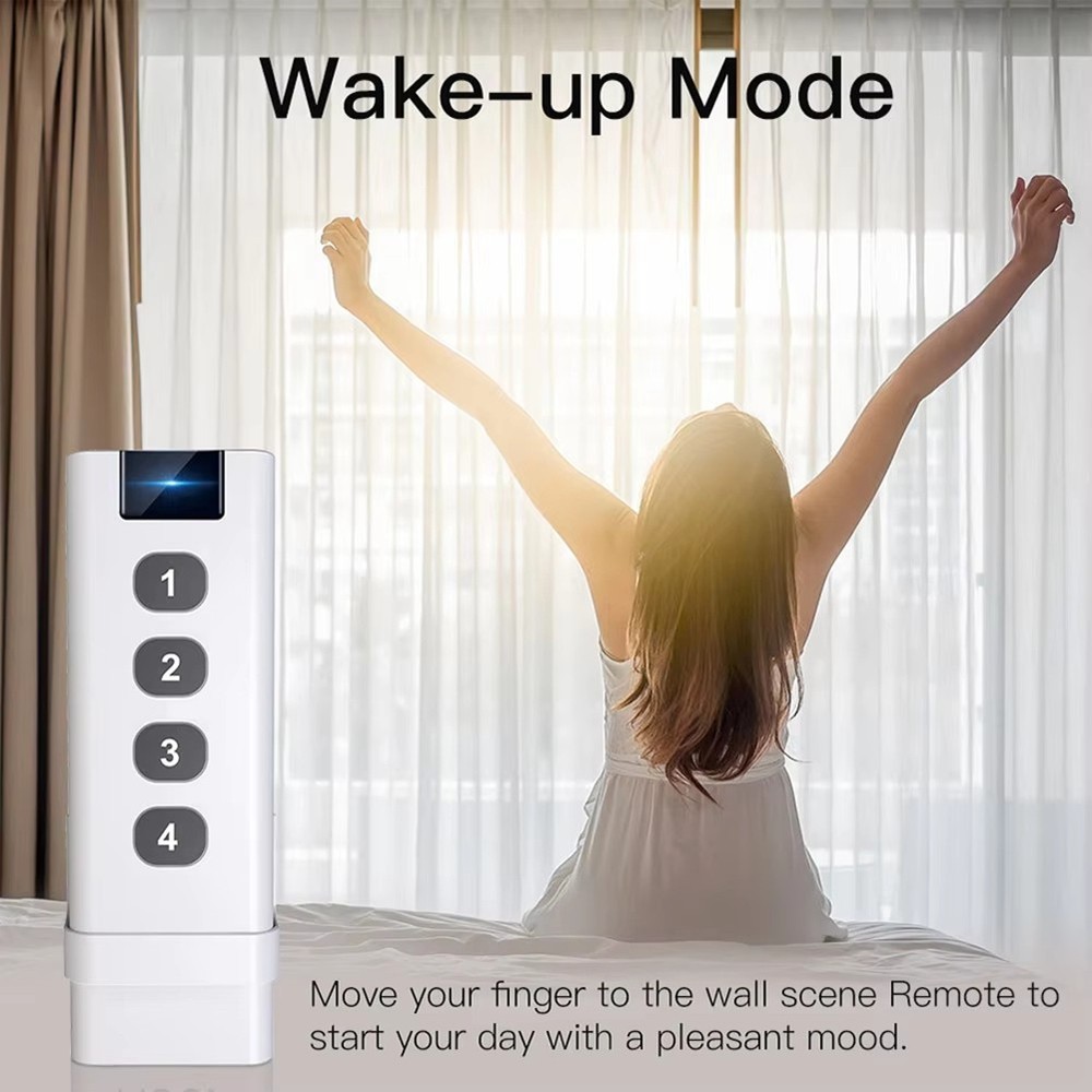 2pcs Tuya Control Devices Scene 4 Key Remote Portable Remote Controls9759