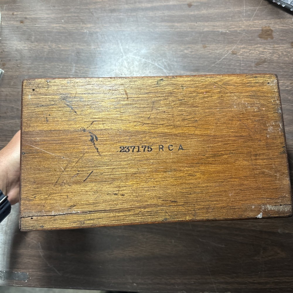 RARE Antique RCA Electrical Test Box Resistance Bridge Decade 237175 Prototype??
