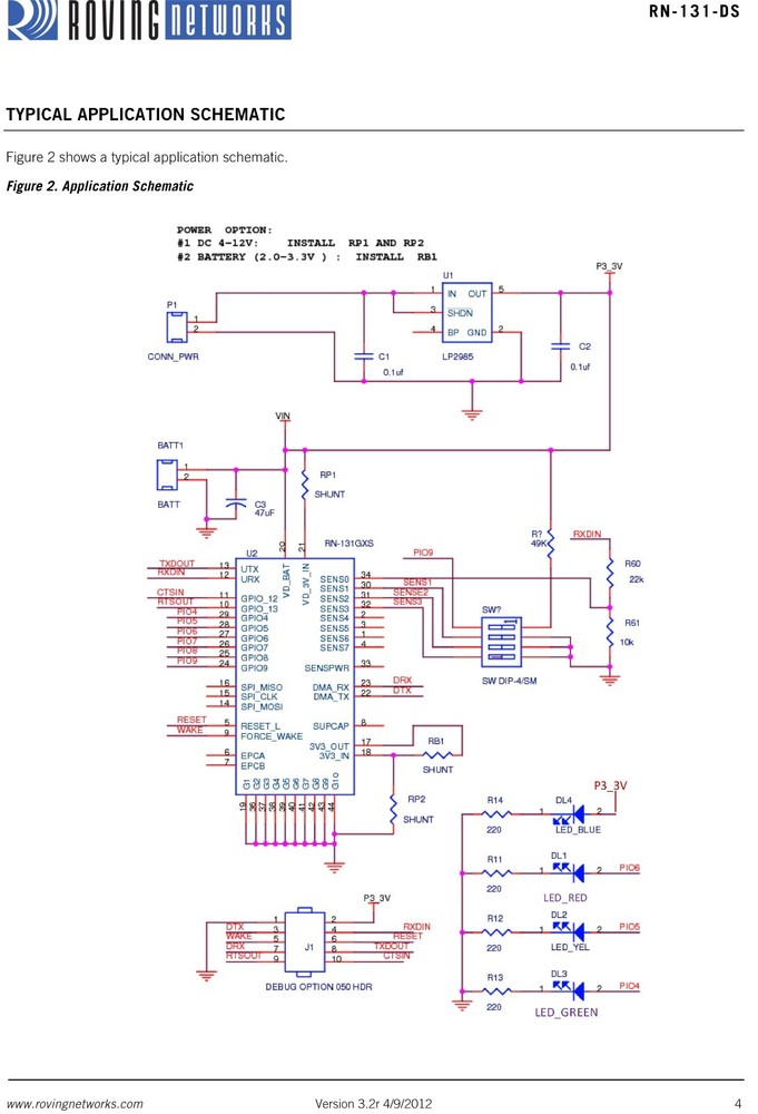 Microchip RN-131C/RM 802.11 b/g Wireless LAN Module IoT wifly