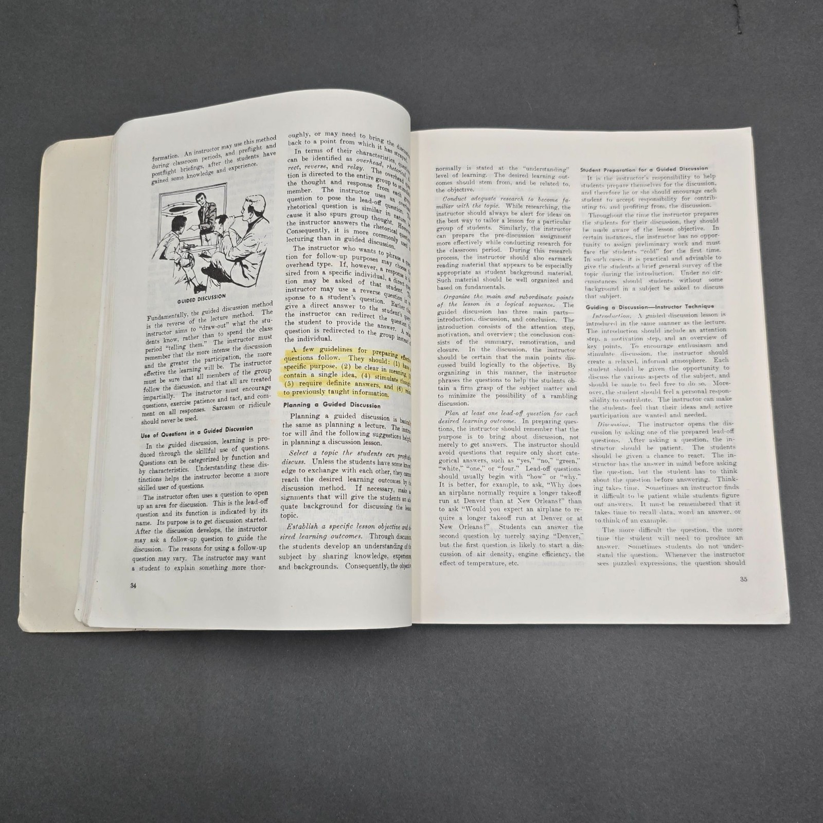 1977 Aviation Instructor’s Handbook FAA AC 60-14 Vintage ASA Reprint