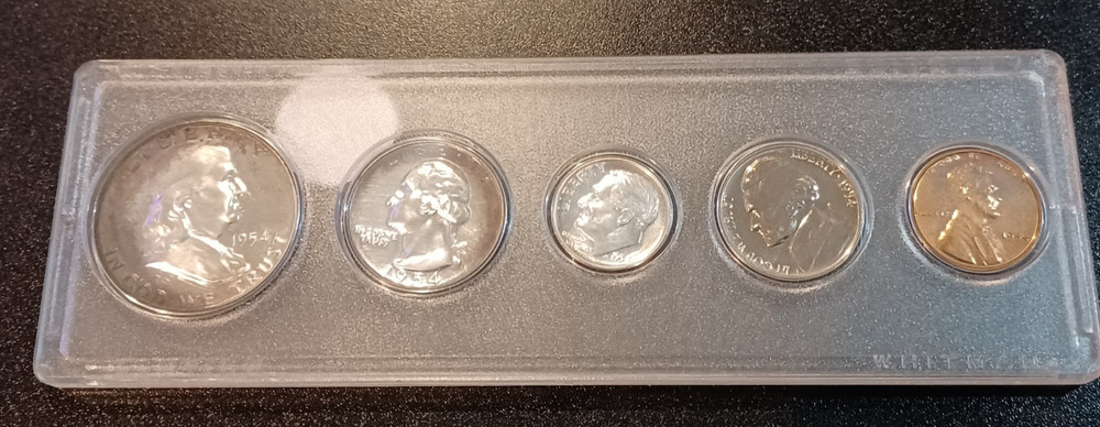 Gem 1954 U.S. Silver Proof Set