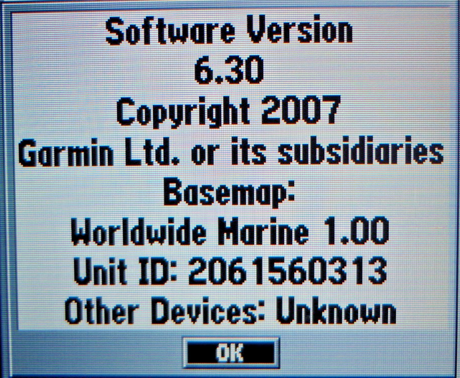 GARMIN GPSMAP 188C SOUNDER CHART PLOTTER FISHFINDER GPS w/ POWER KNOBS COVER