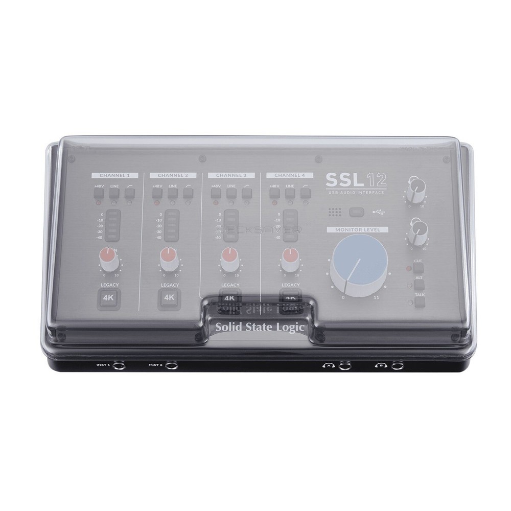 Decksaver DS-PC-SSL12 Cover to fit Solid State Logic SSL 12 USB Interface idjnow