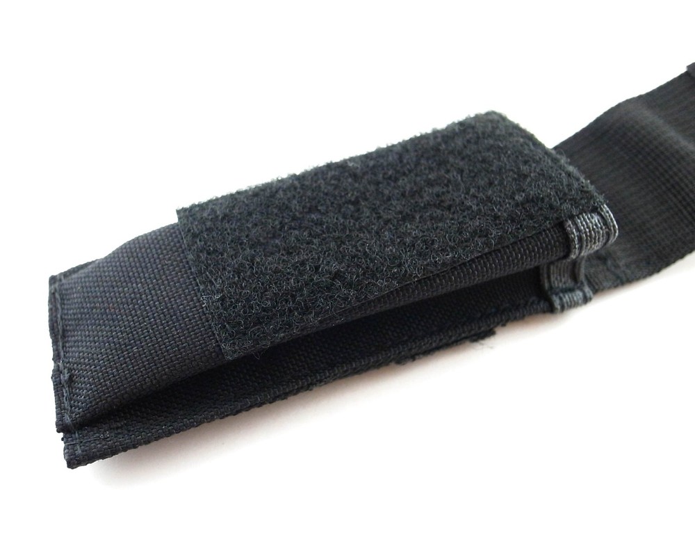 2 VELCRO & SNAP ATTACHMENTS Pouch For Gerber, Buck Multi Tool, 5" Folding Knife