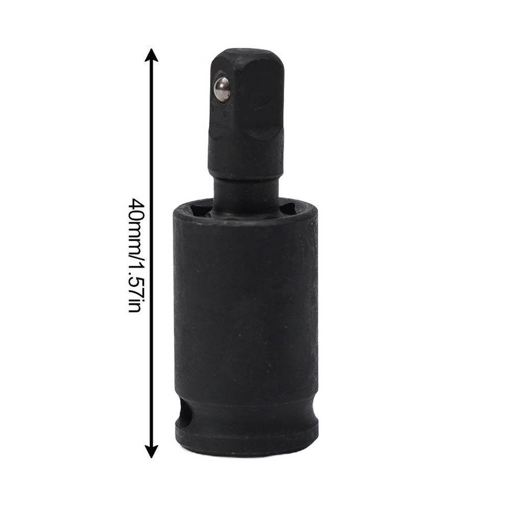 Simple Design 1/4" Pneumatic Swivel Joint Socket for Multiple Angle Use